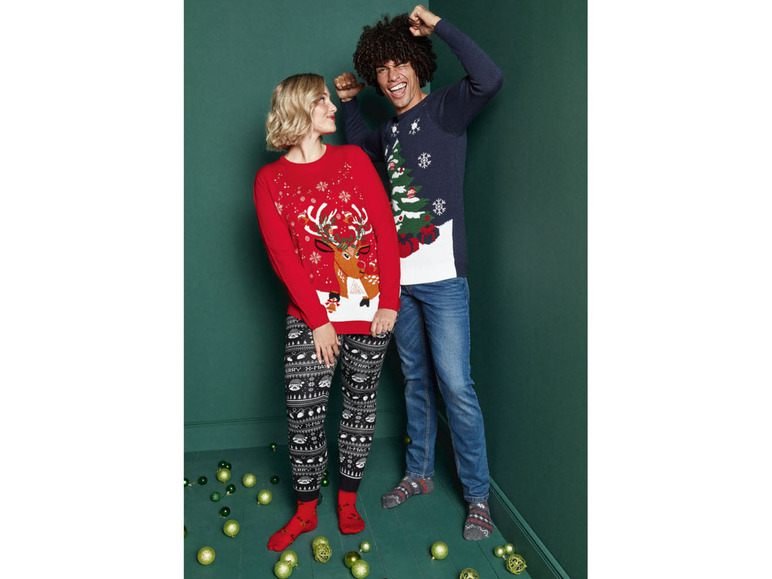 Pełny ekran: LIVERGY® Sweter świąteczny męski - zdjęcie 15