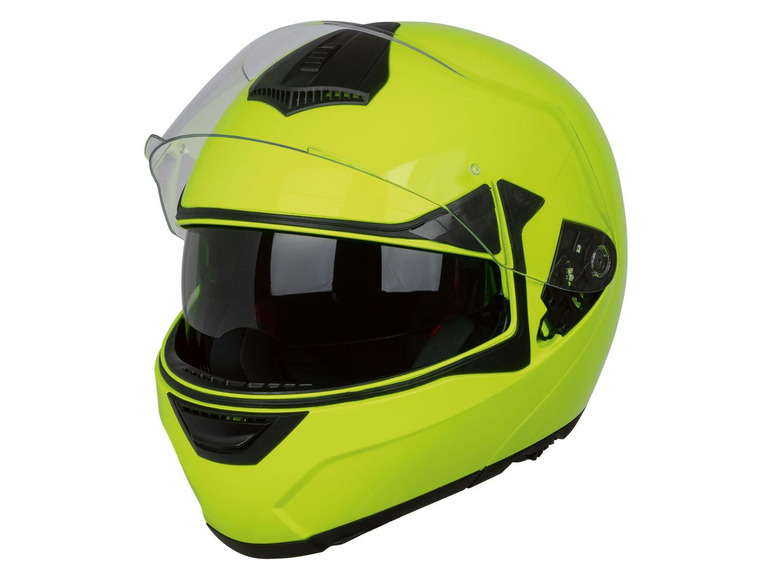 Pełny ekran: CRIVIT® Kask motocyklowy High Visibility, rozmiar M - zdjęcie 1
