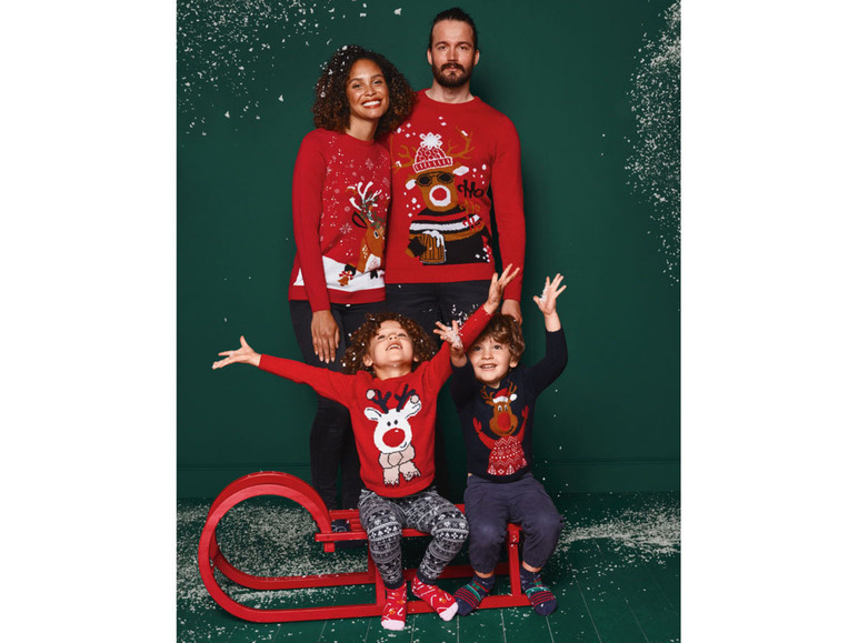 Pełny ekran: LIVERGY® Sweter świąteczny męski - zdjęcie 5
