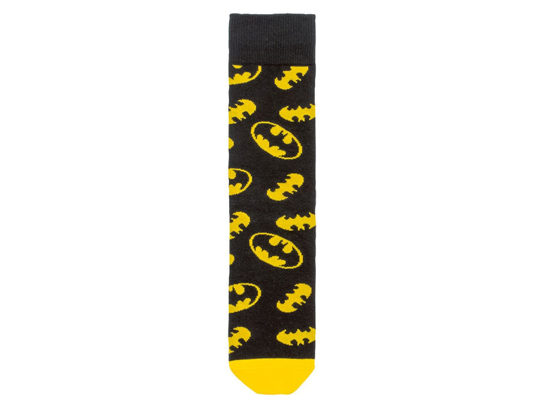 Pełny ekran: LIVERGY® Skarpetki męskie z kolekcji Batman, 3 pary - zdjęcie 6