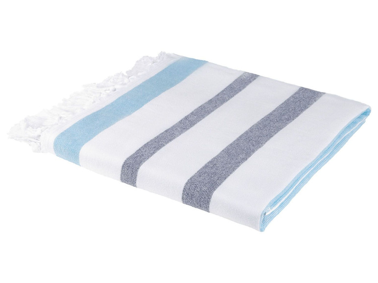 Pełny ekran: CRIVIT® Ręcznik hammam/plażowy 100 x 145 cm, 1 sztuka - zdjęcie 5