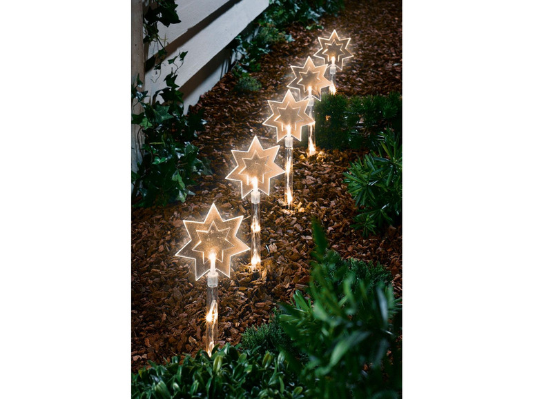 Pełny ekran: MELINERA® Świecące ozdoby ogrodowe LED, 1 komplet - zdjęcie 3