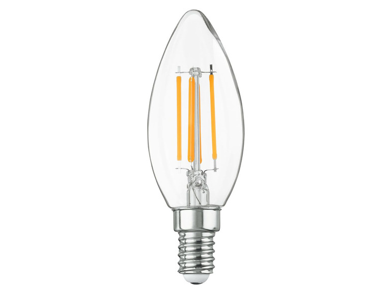 Pełny ekran: LIVARNO LUX® Żarówka filamentowa LED E27 / E14, 3 sztuki, 1 zestaw - zdjęcie 7