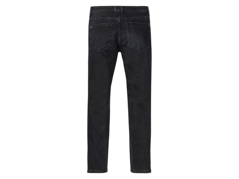 Pełny ekran: LIVERGY® Jeansy męskie w 3 długościach czarne, 1 para - zdjęcie 2