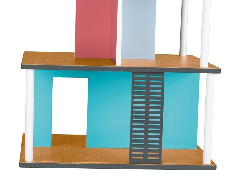 Pełny ekran: PLAYTIVE® JUNIOR Drewniany domek dla lalek z akcesoriami - zdjęcie 4