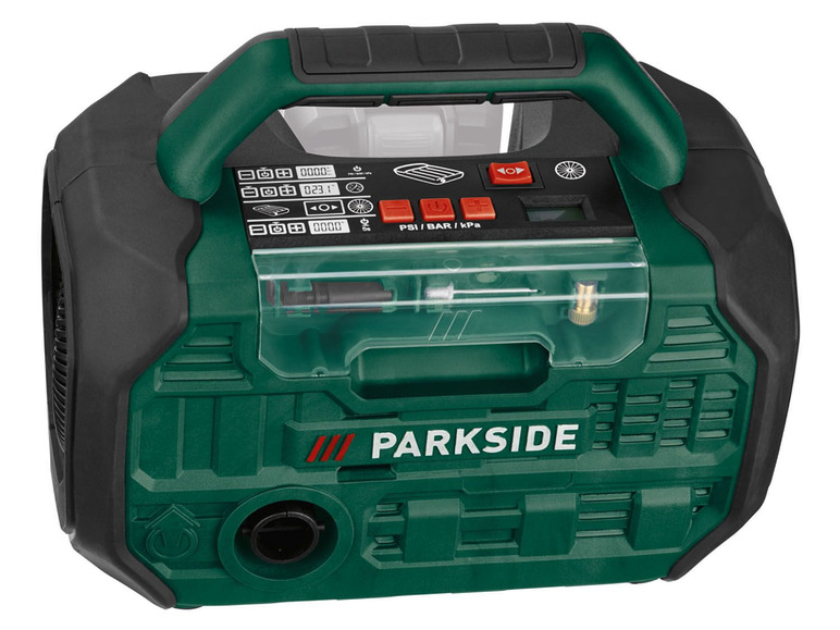 Pełny ekran: PARKSIDE® Akumulatorowa sprężarka 20 V i pompka PKA 20-Li A1 - zdjęcie 5