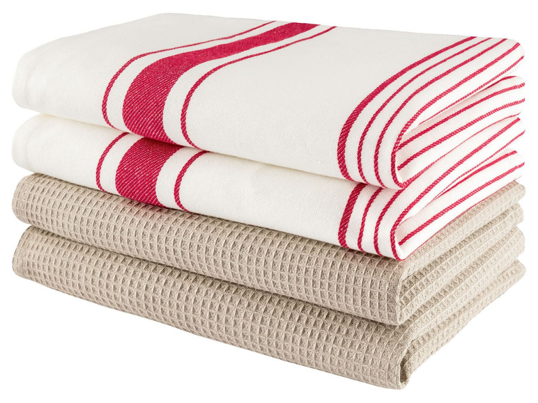 Pełny ekran: MERADISO® Zestaw ręczników kuchennych do naczyń, 4 sztuki - zdjęcie 12