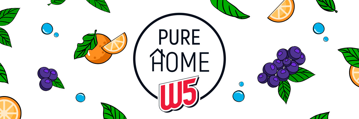 W5 Pure Home: produkty o zapachu pomarańczy i jagód.