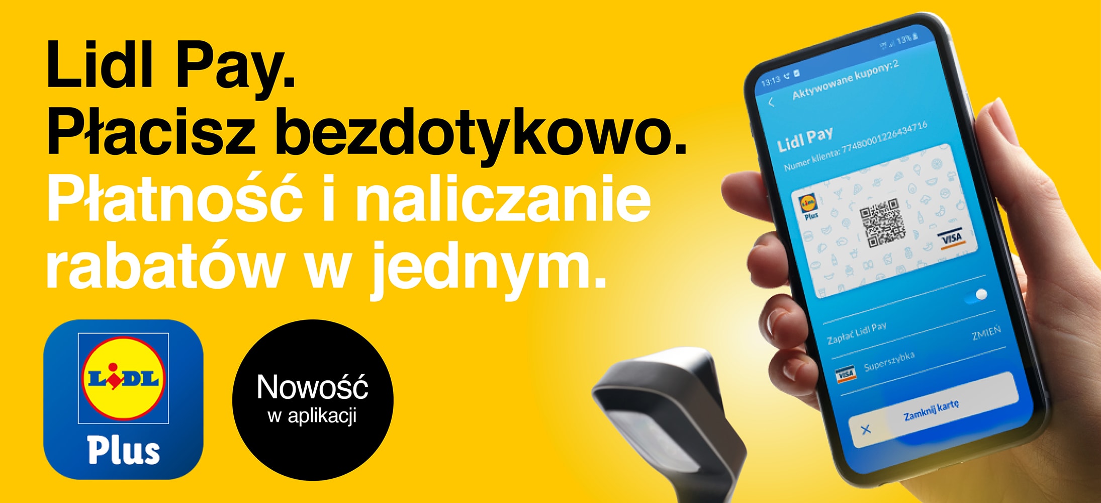 Płać wygodniej z Lidl Pay!