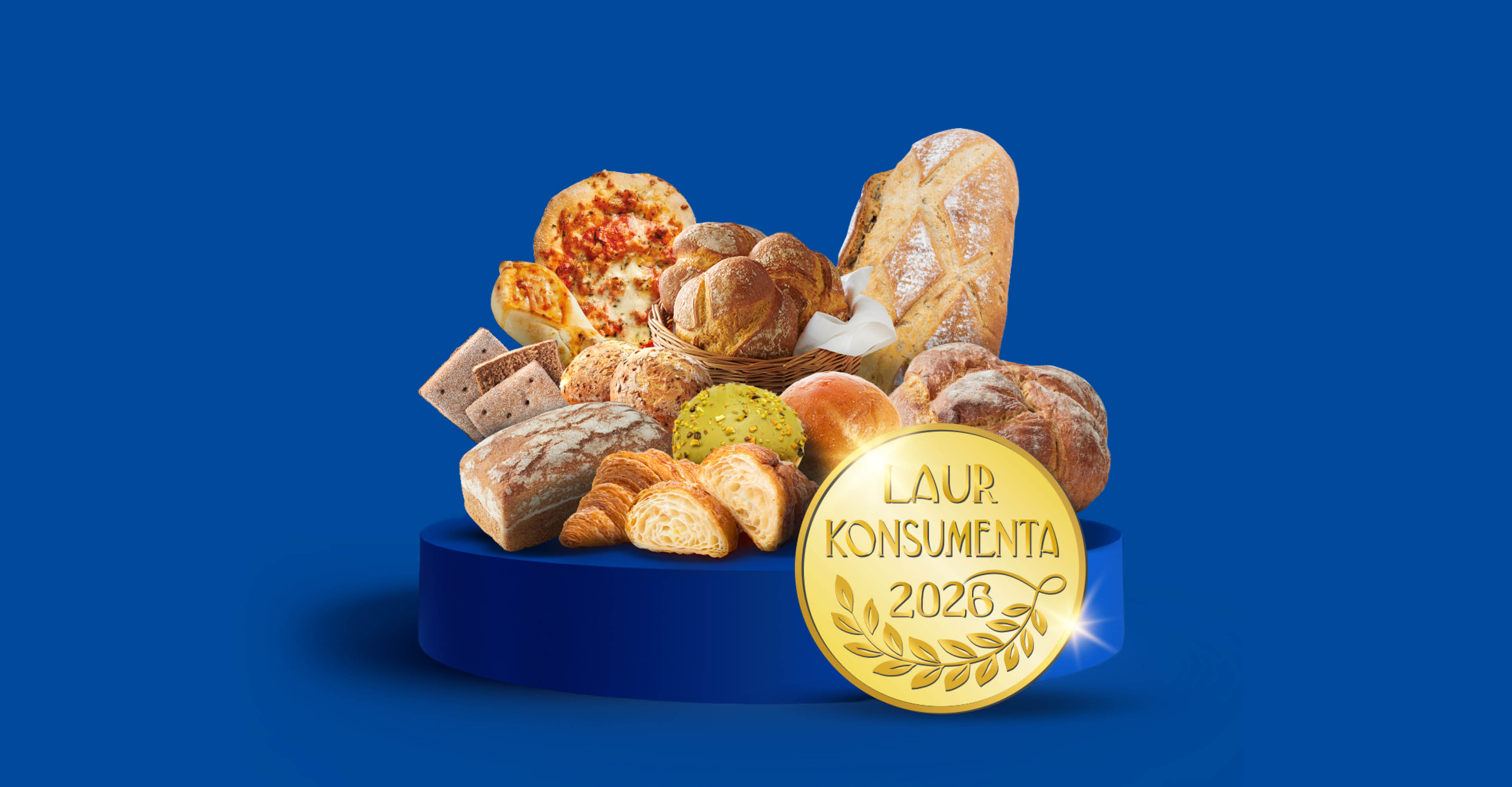 Laur konsumenta 2026 w kategorii wyroby piekarnicze i cukiernicze