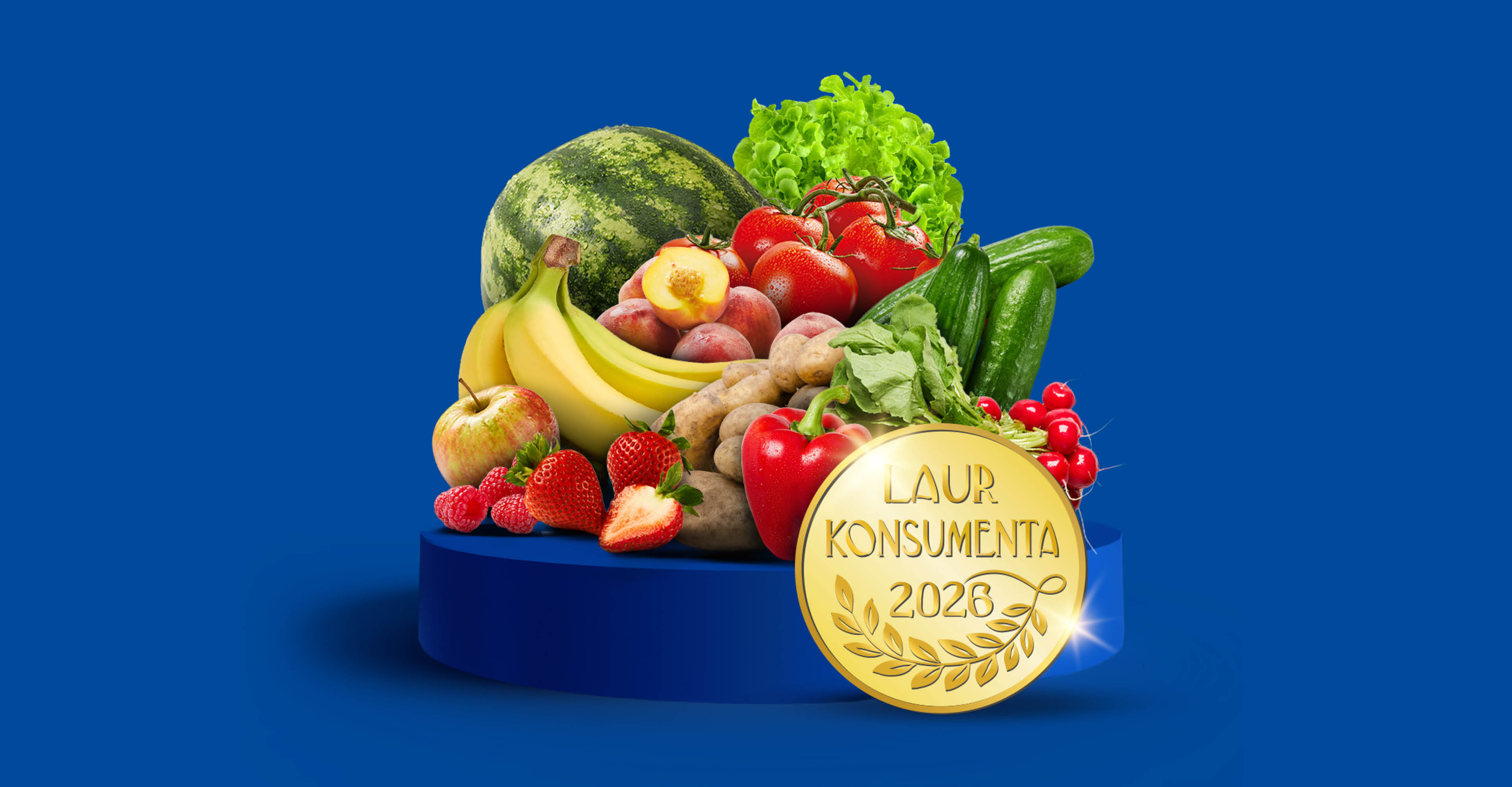 Laur konsumenta 2026 w kategorii warzywa i owoce