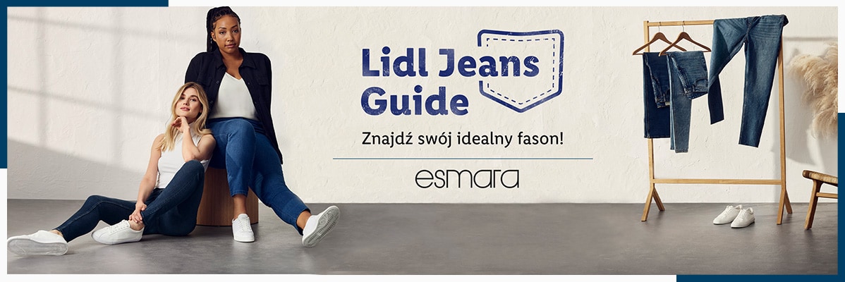 Przewodnik po dżinsach Lidl: Jeansy Esmara.