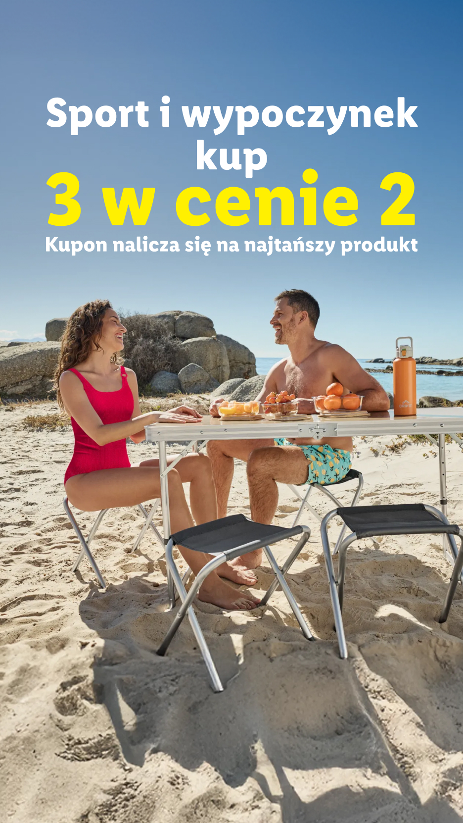 Sport i wypoczenk kup 3 w cenie 2 kupon nalicza się na najtańszy produkt