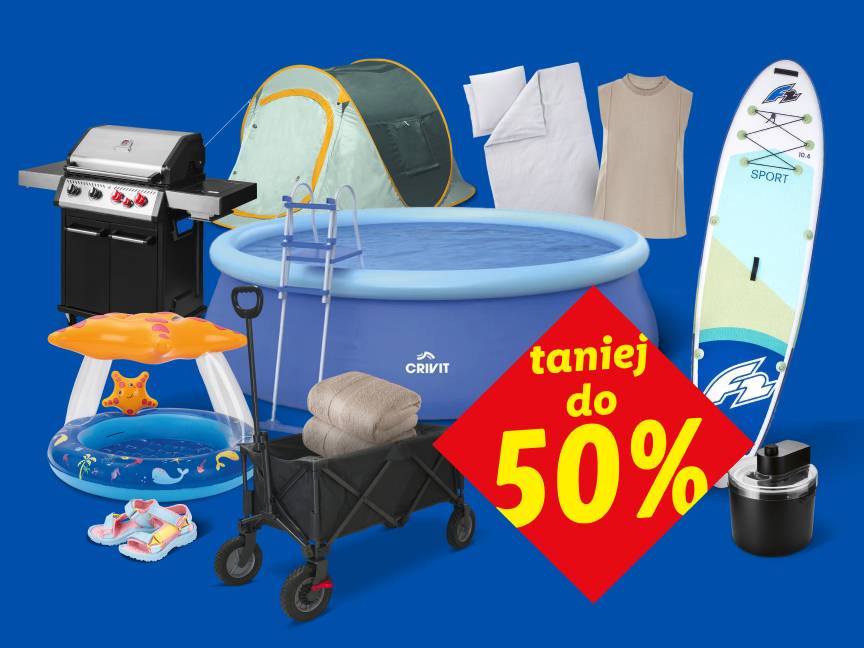 taniej do 50%