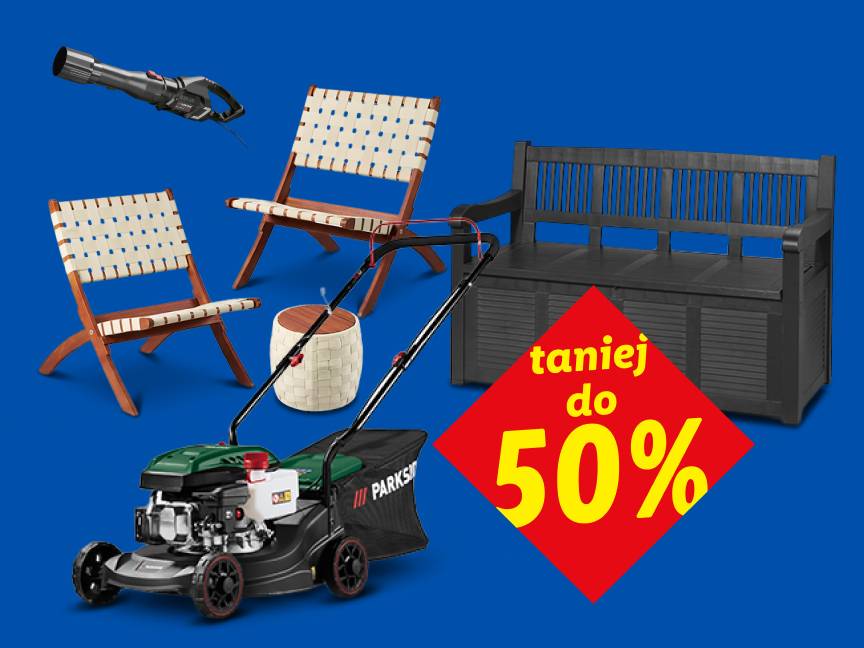 taniej do 50%