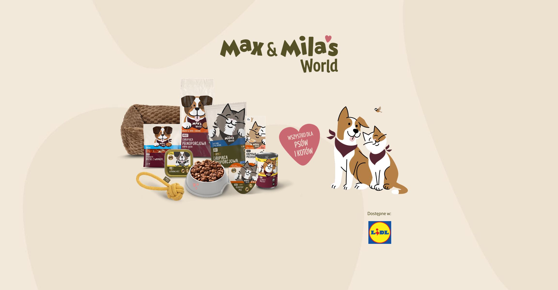 Max&Mila's world - wszystko dla psów i kotów.