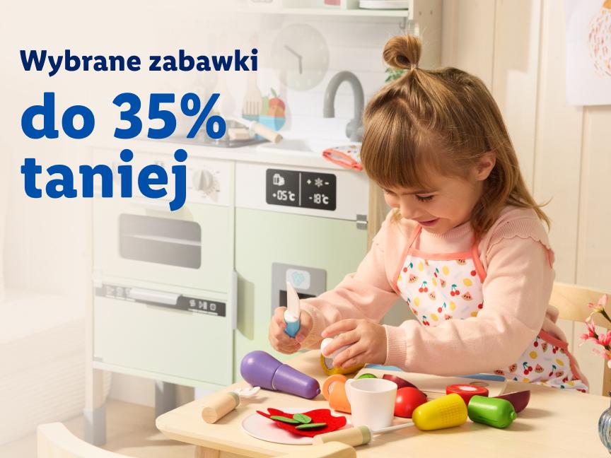 Wybrane zabawki do 35% taniej